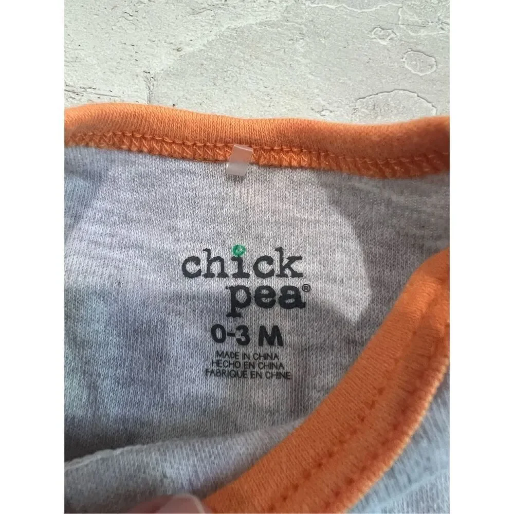 Chick Pea My First Halloween Bodysuit Size 0-3 Month NEW